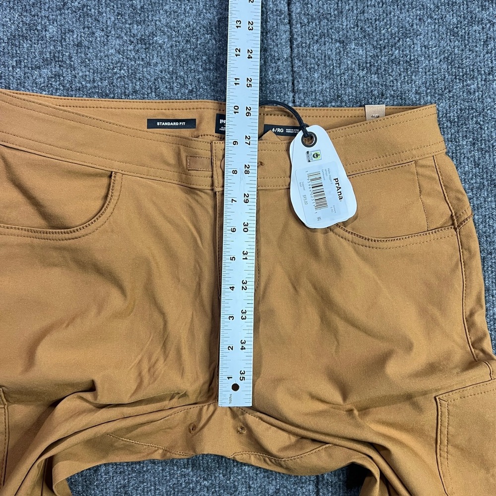 NWT prAna Women's 6 Halle Jogger II Earthbound Brown Cargo Hiking Pants 1971051 - Picture 9 of 14